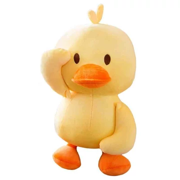 Plüss kis sárga kacsa 28cm
